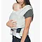 Еластичен слинг Ergobaby Aura NEW knit - Grey Stripes