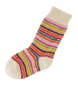 Вълнени чорапи дъга Hirsch Natur - дълги + за ботуши