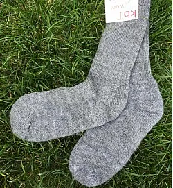 Вълнени чорапи Hirsch Natur - дълги + за ботуши