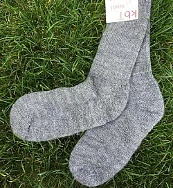 Вълнени чорапи Hirsch Natur - дълги + за ботуши