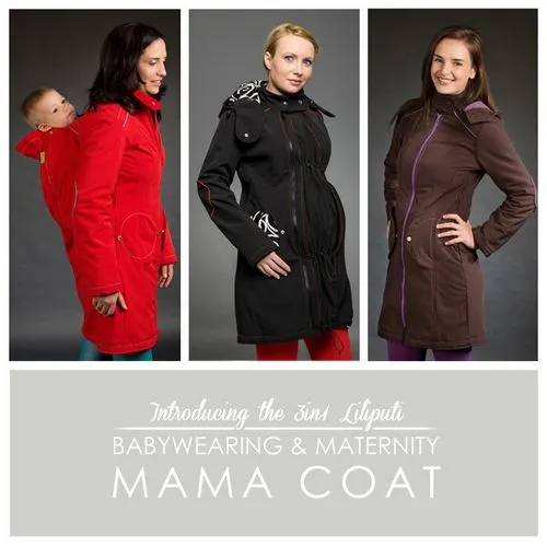 Палто 4 в 1 Liliputi - Midnight snow