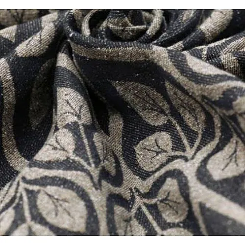 Тъкан слинг Yaro La vita Black Beige Wool Bourette - размер 4