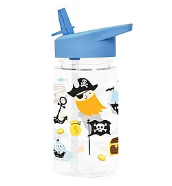 A little lovely company: Бутилка със сламка "Пирати", 450 мл