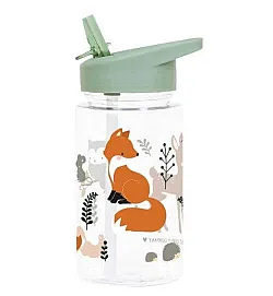A little lovely company: Бутилка със сламка "Forest friends", 450 мл