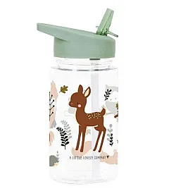 A little lovely company: Бутилка със сламка "Forest friends", 450 мл