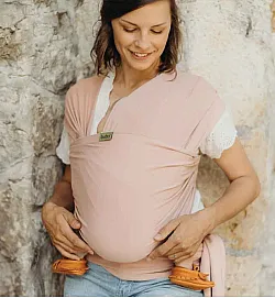 Еластичен слинг Boba Serenity - Bloom с бамбук