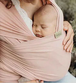 Еластичен слинг Boba Serenity - Bloom с бамбук