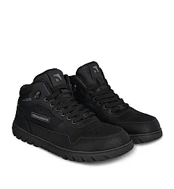 Високи боси Обувки Barebarics UrbanEdge - All Black, Waterproof