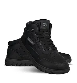 Високи боси Обувки Barebarics UrbanEdge - All Black, Waterproof