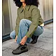 Високи боси Обувки Barebarics UrbanEdge - Dark Olive, Waterproof