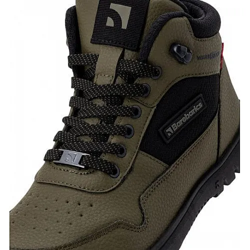 Високи боси Обувки Barebarics UrbanEdge - Dark Olive, Waterproof