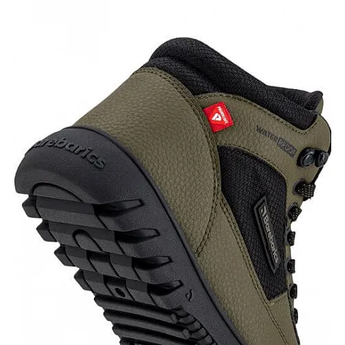 Високи боси Обувки Barebarics UrbanEdge - Dark Olive, Waterproof