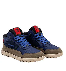 Високи боси Обувки Barebarics UrbanEdge - Dark Blue -Olive, Waterproof