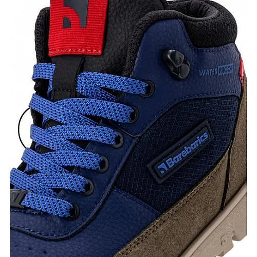 Високи боси Обувки Barebarics UrbanEdge - Dark Blue -Olive, Waterproof Високи боси Обувки Barebarics UrbanEdge - Dark Blue -Olive, Waterproof