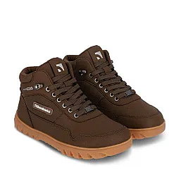 Високи боси Обувки Barebarics UrbanEdge - Dark Brown