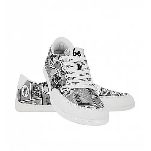 Боси кецове Be Lenka Rebound - Comics Black - White Боси кецове Be Lenka Rebound - Comics Black - White