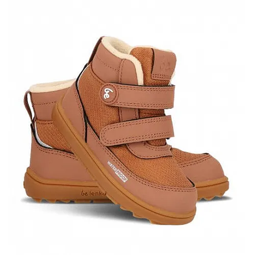 Be lenka детски зимни боси ботуши Zippu Kids - All Brown