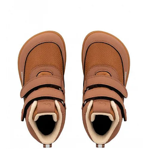 Be lenka детски зимни боси ботуши Zippu Kids - All Brown