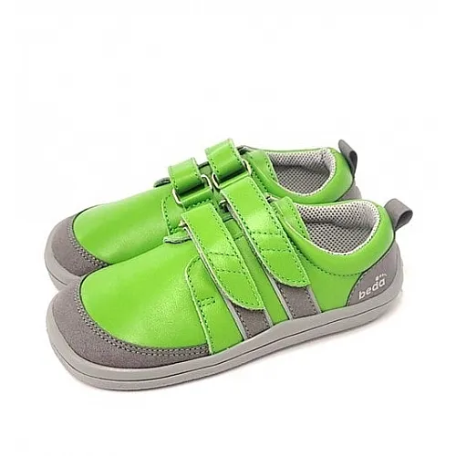 Детски боси обувки Beda -  Лайм