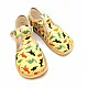 Детски barefoot пантофи BEDA BFN 170020/W - динозаври 