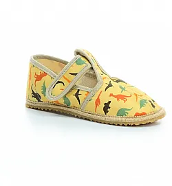Beda детски боси пантофи - динозаври 