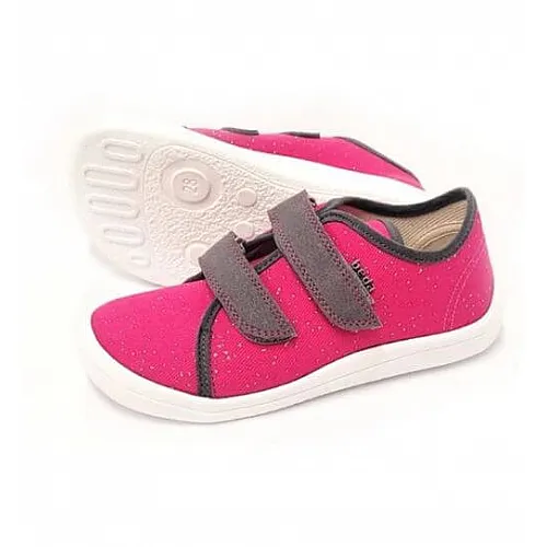 Beda детски боси обувки Playful - pink shine Beda детски боси обувки Playful - pink shine