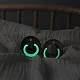Комплект биберони BIBS COLOUR Glow Iron /Baby Blue (светещ)