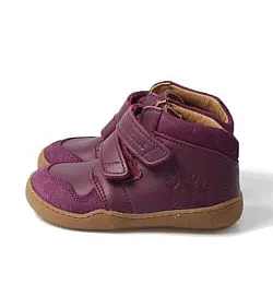 Детски боси обувки Blifestyle, Raccoon - лилаво, широки