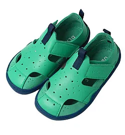 Детски боси обувки Blifestyle, Gerenuk - синьо-зелено