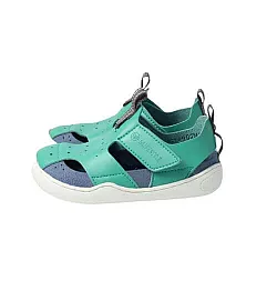 Детски боси обувки Blifestyle, springbockSTYLE - петрол