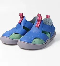 Детски боси обувки Blifestyle, springbockSTYLE - морско синьо