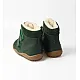 Детски боси обувки Blifestyle, Gibbon с вълна -  горско зелено