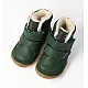 Детски боси обувки Blifestyle, Gibbon с вълна -  горско зелено