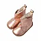 Blifestyle детски боси ботуши с вълна, Indri - rosegold