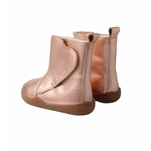 Blifestyle детски боси ботуши с вълна, Indri - rosegold