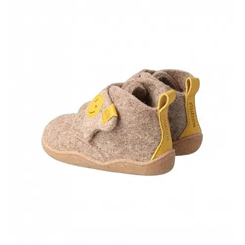 bLIFESTYLE murmeltierSTYLE BABY senf – боси обувки за първи стъпки
