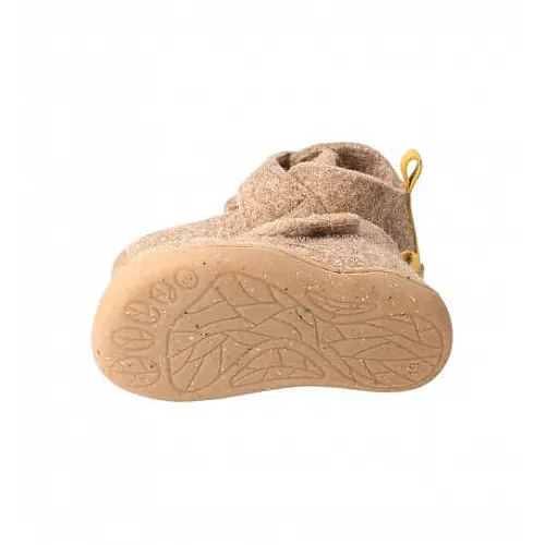 bLIFESTYLE murmeltierSTYLE BABY senf – боси обувки за първи стъпки