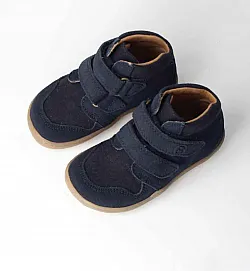 Детски боси обувки Blifestyle, Raccoon - тъмно синьо, средно широки