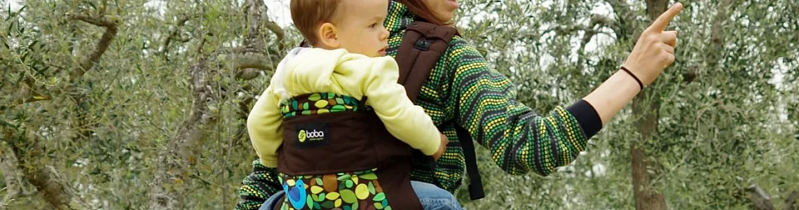 Носене на гръб в ергономична раница