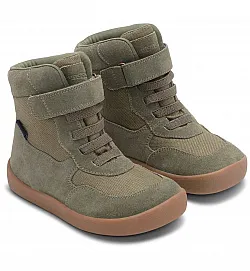 Боси детски обувки Bundgaard Brooklyn TEX мембрана и вълна - army