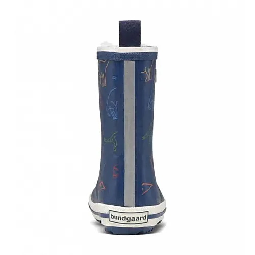 Гумени ботуши Bundgaard Classic, с топла подплата, широки- динозаври