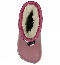 Гумени ботуши Bundgaard Sailor low, с топла подплата - тъмно розово