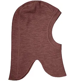 CeLaVi Шапка бaлаклава от мериносова вълна - Wild Ginger, двуслойна