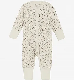 CeLaVi вълнен гащеризон за игра и сън - Marron