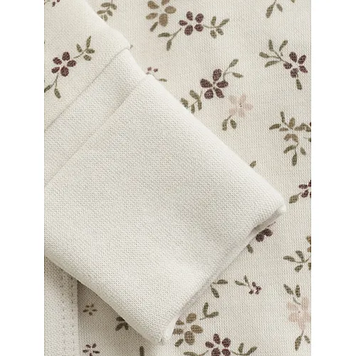 CeLaVi вълнен гащеризон за игра и сън - Marron