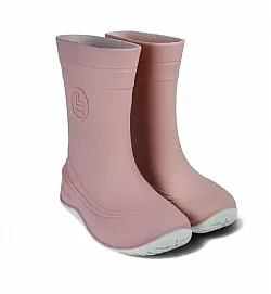 Леки гумени ботуши Crave Monsoon - розово сиво