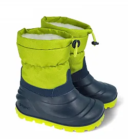 Детски зимни гумени ботуши Crave Snowstorm Navy/Lime
