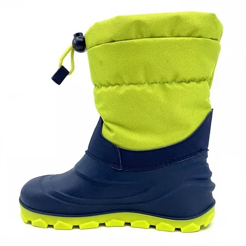 Детски зимни гумени ботуши Crave Snowstorm Navy/Lime