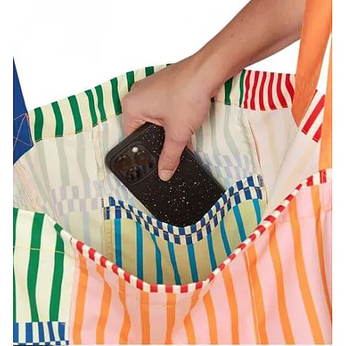 Dock and Bay - Чанта за многократна употреба от 100% рециклируеми материали - Stripe Up Your Life