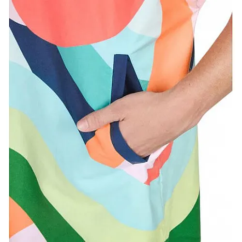 Dock and Bay - Бързосъхнещо пончо за възрастни M (90-70 cm)  - Fruit Loops